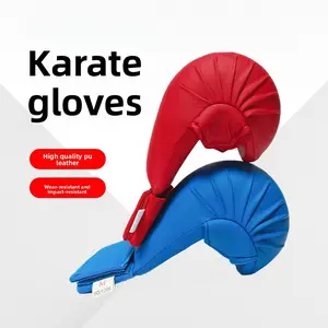 Karate boxing gloves for training Premium open foam construction protective gloves for kids and adults martial arts boxing training