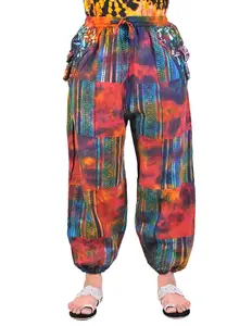 Caravan Closet Cotton Cotton Tie Dye Patches Unisex Joggers