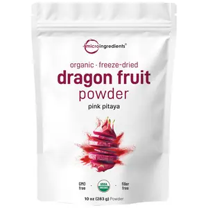 Micro Ingredients Organic Dragon Fruit Powder 10oz Healthcare Vitamin