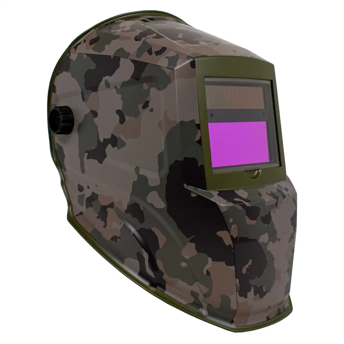Forney Easy Weld Series FOR55735 Camo Auto-Darken ADF Welding Helmet - 5.33 lbs Lightweight, Fireproof Shell, Impact-Resistant, Ideal for Hobbyists, Novice Welders (Tools & Hardware, Soldering Equipment, Welding Accessories)