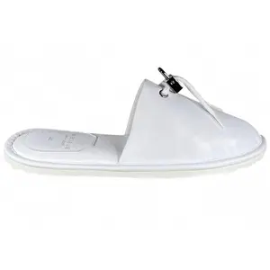 Buscemi Greenwich Slipper White Leather (Women's) (women) by StockX