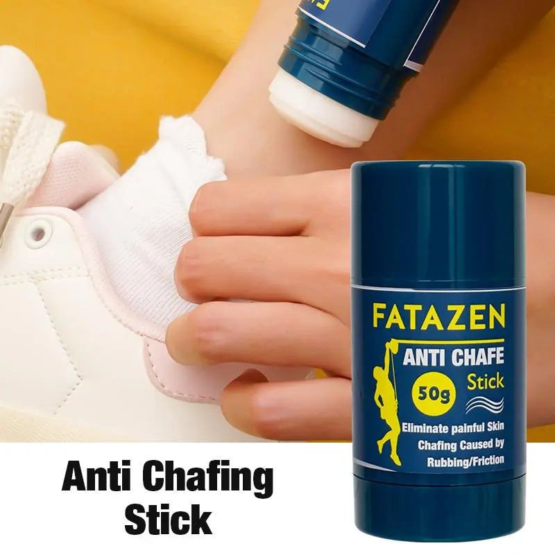 Natural Organic Chub Rub Stick, Body Glide Friction Defense Anti-chafe Stick, Chafing Prevention Relief, Moisturizing Skin Body Care Product for Women & Men, Balm