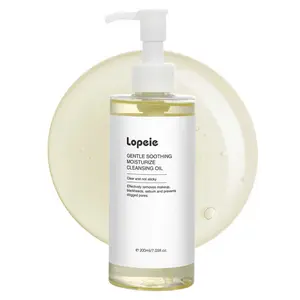 Lopeie Deep Cleansing Oil - Gentle Soothing Moisturizing Cleanser for All Skin Types 200ml Low Irritation Makeup Remover