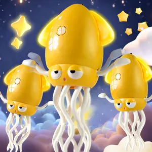 Dancing Squid Toy for Kids with LED Lights & Music - Sensory Development Interactive Toddler Toy for Ages 2+ - Bright Colors & Upbeat Music - Perfect Gift for Toddlers