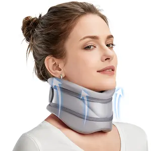 COFCARE&BABAKA Ice Silk Memory Foam  Breathable Neck Brace for Pain Relief - 2-in-1 High Elasticity Cooling Cervical Collar & Neck Stretcher, Comfortable Support for Sleeping, Office, Summer