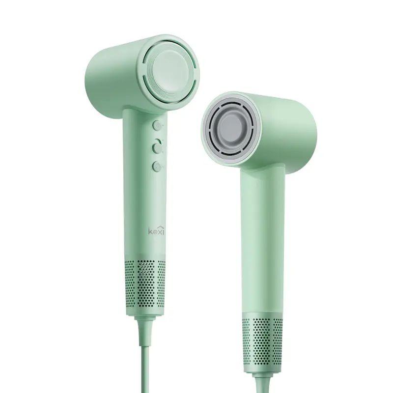 Kexi Hair Dryer, 400 Million Negative Ionic Blow Dryer with 112,000 RPM Brushless Motor, 1200W Powerful Fast Drying High-Speed Low Noise Hairdryer for Home ＆Travel