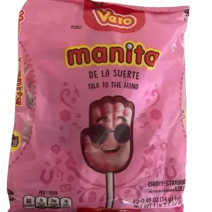 Manita lollipop Vero cherry - strawberry flavor 40cy