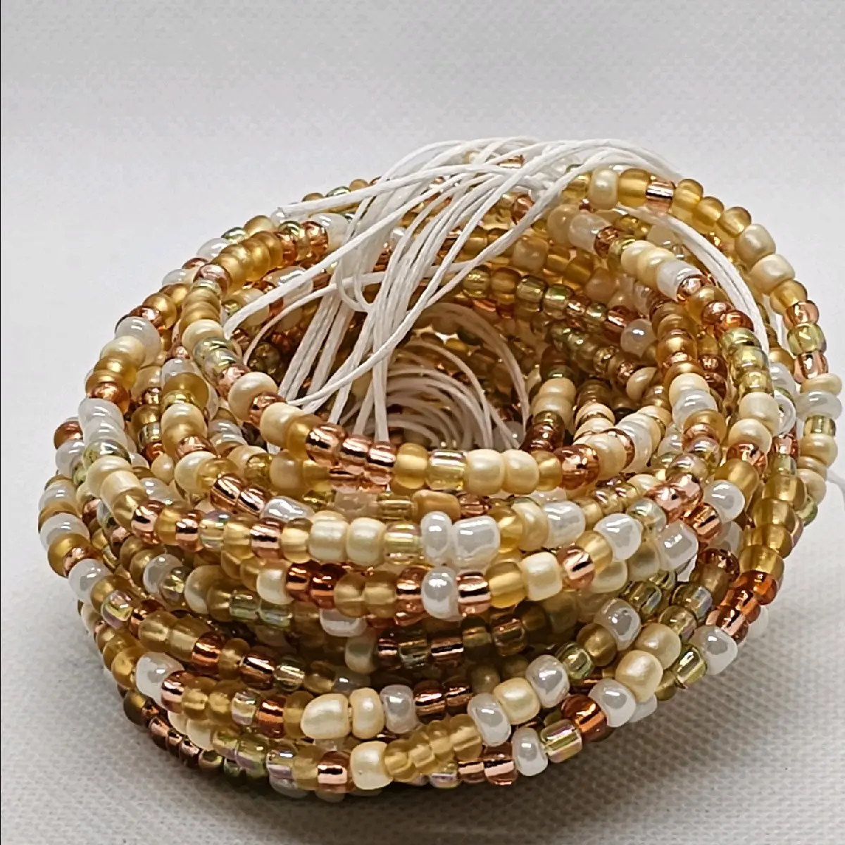 Buttercream waist beads Buttercream waist beads