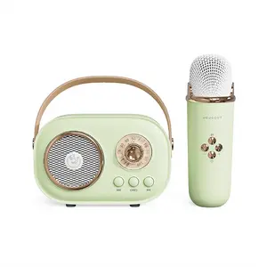 Portable Karaoke Speaker with Voice Changer, Multi-App Sing-Along Speaker for Home Parties, Family Fun & Gifts