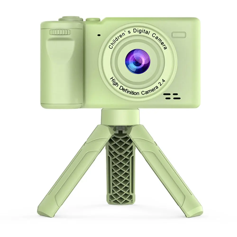 1080P Digital Camera, 12MP Mini Video Camera With 2.4 Inch IPS Screen, Built-In Rechargeable Battery, Neck Strap & Mini Tripod, Portable Camera Gift For Boys Girls tiktokshopbacktoschool