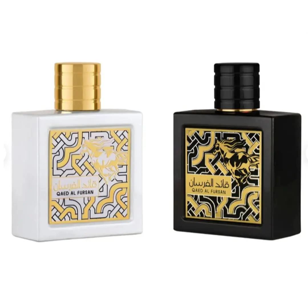 Qaed Al Fursan & Qaed Al Fursan Unlimited EDP-100ml By Lattafa Pack of 2 Couples Set