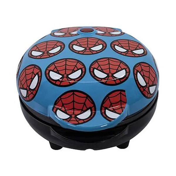 Uncanny Brands Marvel Spider-Man Mini Waffle Maker Kitchen Appliance