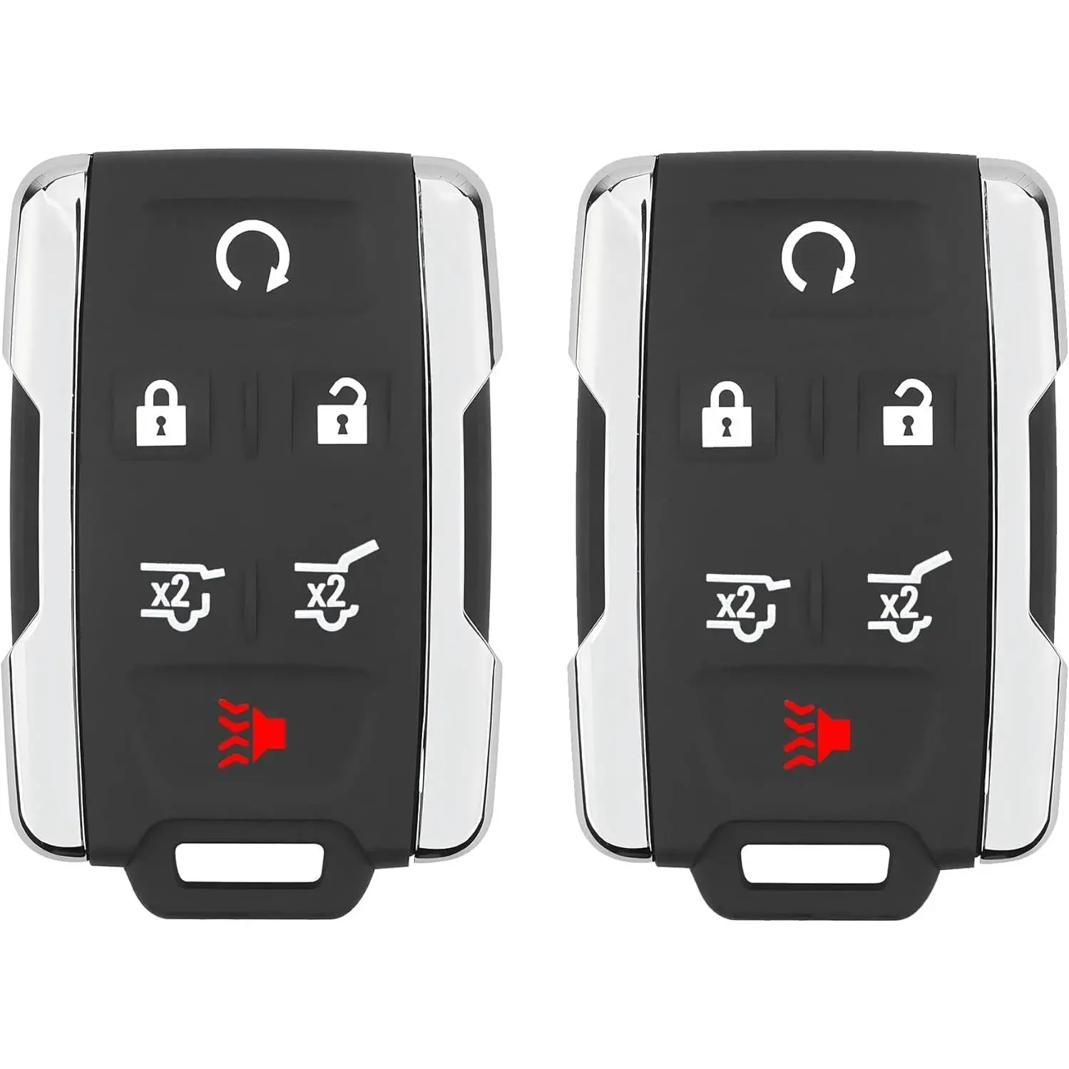 M3N-32337100 Remote Key Replacement for Chevrolet GMC - Truck Interior Accessories for Chevrolet Tahoe, Suburban & GMC Yukon, Yukon XL Denali (2015-2020)