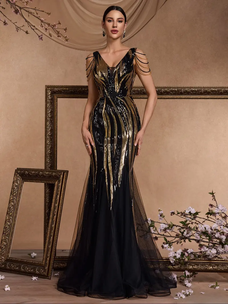 mermaid graduation dress - TikTok Shop