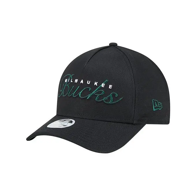 Women's New Era Metallic 9Forty M-Crown Milwaukee Bucks Snapback Hat