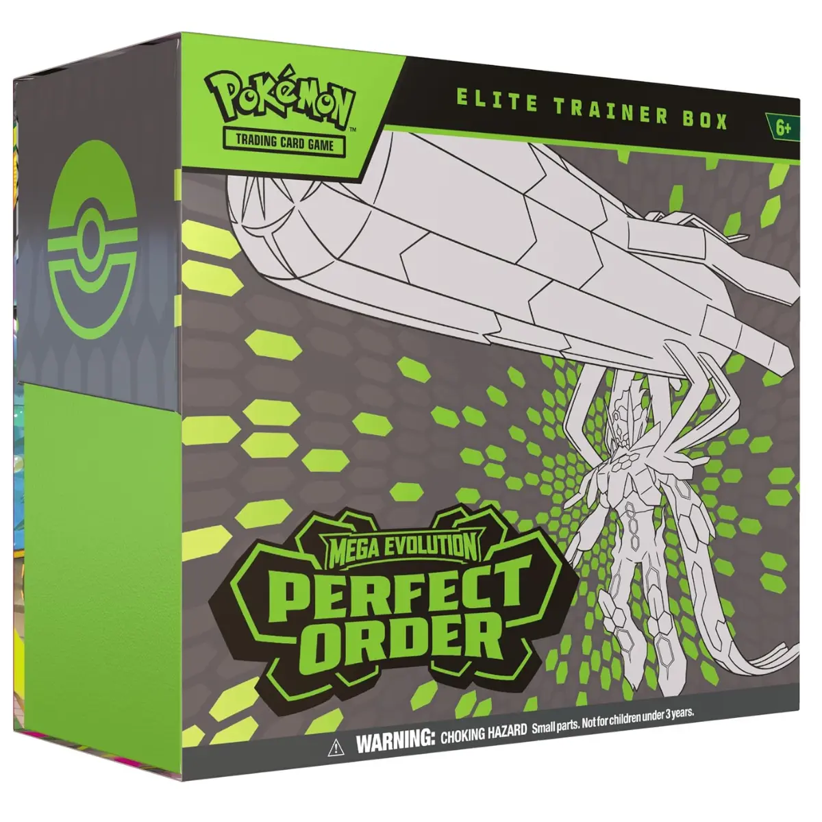 Pokémon TCG: Mega Evolution—Perfect Order Elite Trainer Box, Pokémon Trading Card Game Collectible Card Set