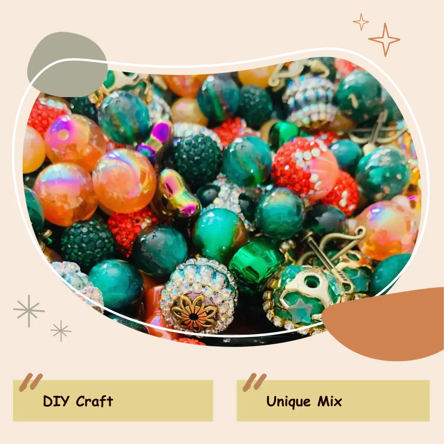 Brave Diy Mix Beads Beads Charms Accessories Brave Diy Mix Beads Beads Charms Accessories