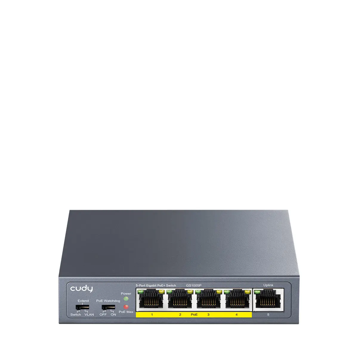 Cudy GS1005P 5-Port Gigabit PoE+ Unmanaged Network Switch