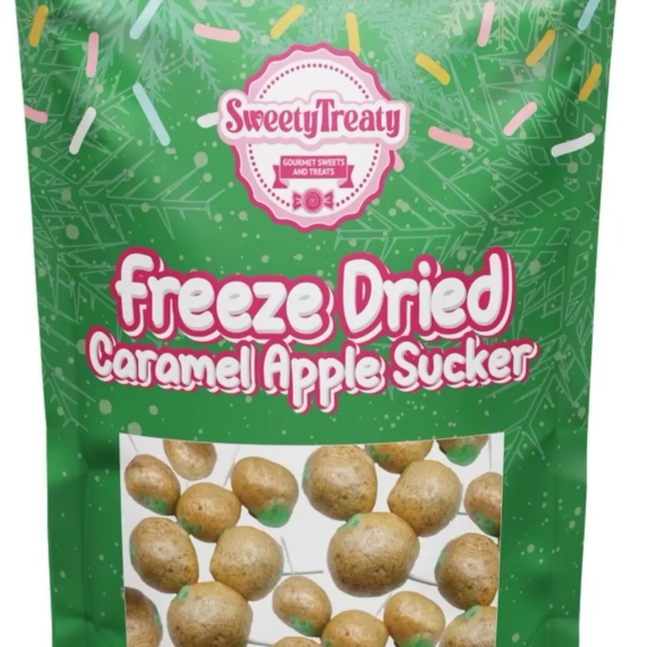 Freeze dried caramel apple suckers freeze dried candy Snack Bonbon freeze  dried freeze dried candy Assorted Flavors