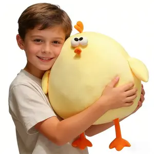 Giant Stuffed Animal, Soft Stuffed Animal, Chicken Plush, Chicken Stuffed Animal, Chicken Pillow, Funny Chicken Stuffed Animal, Thanksgiving Day, Christmas, Birthday Gifts, Ideal Gift for Kid Boy,Girl&Girlfriend