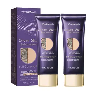 Full Body Waterproof Tattoo Concealer - Heavy Duty Skin-Tone Cover Up for Scars, Acne & Blemishes | All-Day Wear for Legs & Body