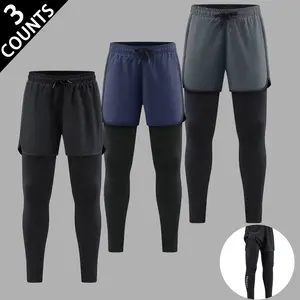 Moisture Wicking Mens Clothing 2 in 1 Training Shorts With Secure Phone Pocket And Breathable Liner Lightweight Athletic Wear For Summer Workouts