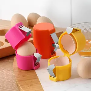 Egg Topper & Cracker Tool, Egg Cracking Tool, Professional Hard Boiled Egg Shell Opener & Peeler, Safe Kitchen Gadget for Perfectly Peeled Eggs Every Time, Utensils