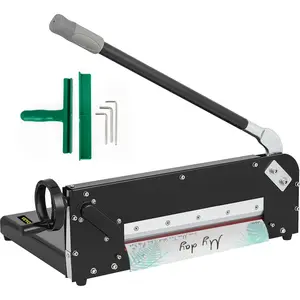 VEVOR Industrial Paper Cutter A4 Heavy Duty Paper Cutter 12 Inch Paper Cutter Heavy Duty 400 Sheets Paper Guillotine with Clear Cutting Guide Grids for Offices, Schools, Businesses and Printing ShopsVEVOR Super Brand Day