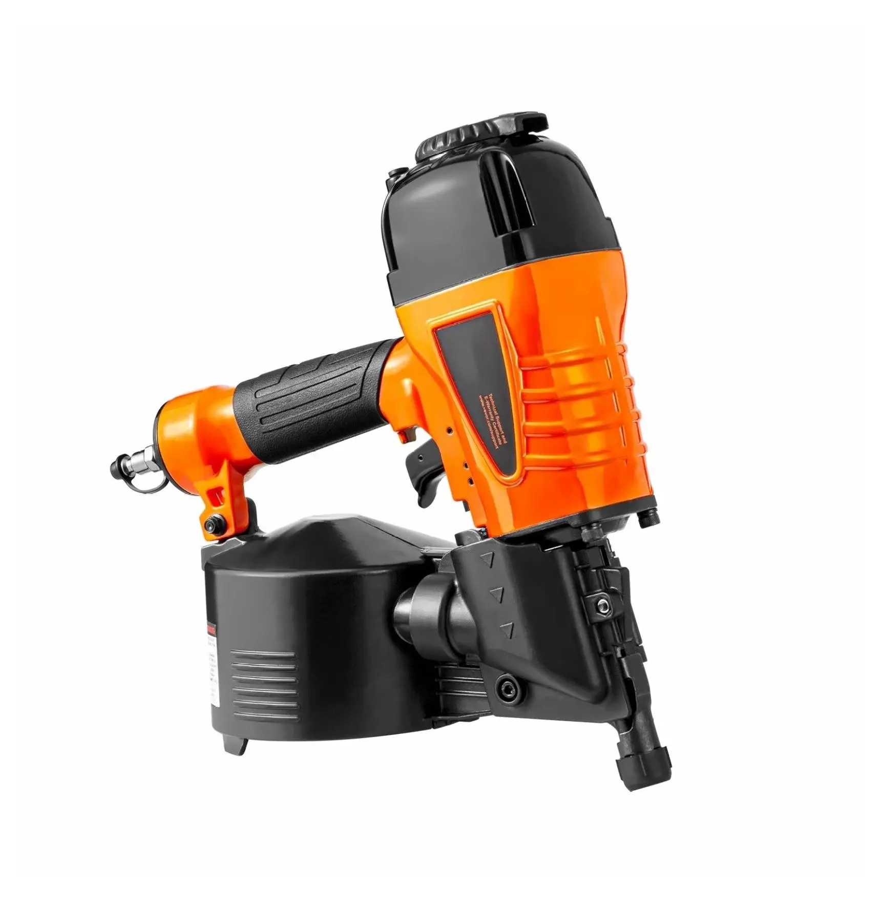 Coil Siding Nailer CN65, 1-1/4" to 2-1/2" 15 Degree Pneumatic Nail Gun for Siding, Fencing, Decking & Pallet Sheathing with Tool-Less Depth Adjustment Default