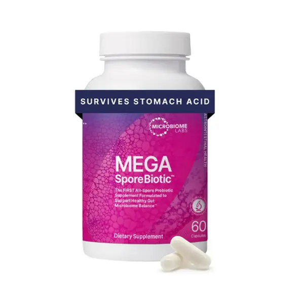 MegaSporeBiotic Probiotics for Women & Men 60 Capsules