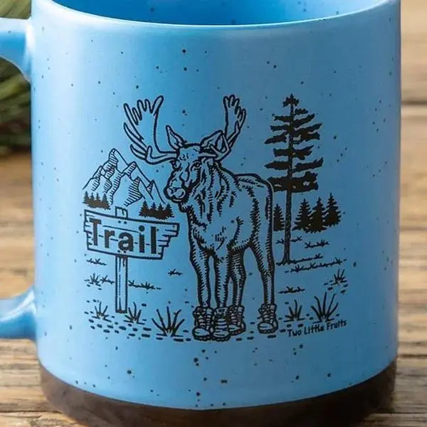 Speckled Matte Moose Mug
