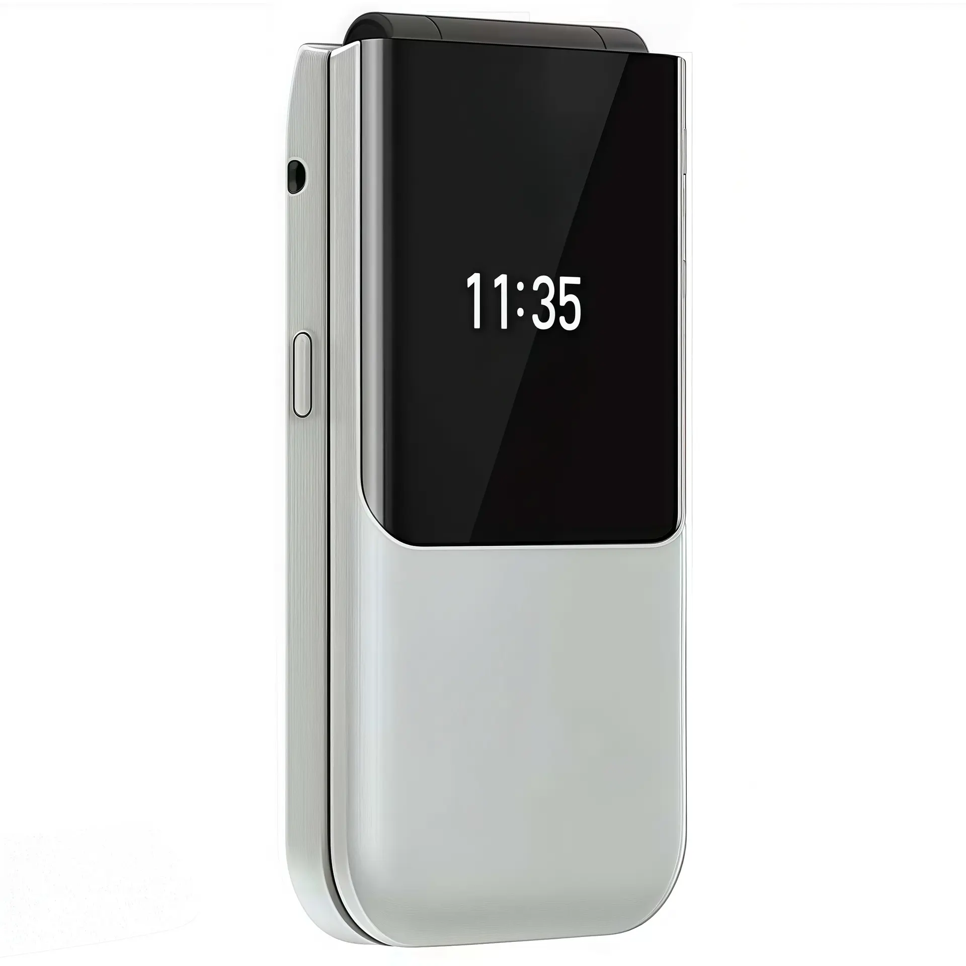 Flip phone for seniors, non-smartphone, 2G phone for elderly, dual SIM for students, dual screen, long battery life
