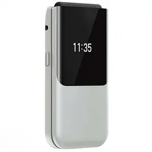 Flip phone for seniors, non-smartphone, 2G phone for elderly, dual SIM for students, dual screen, long battery life