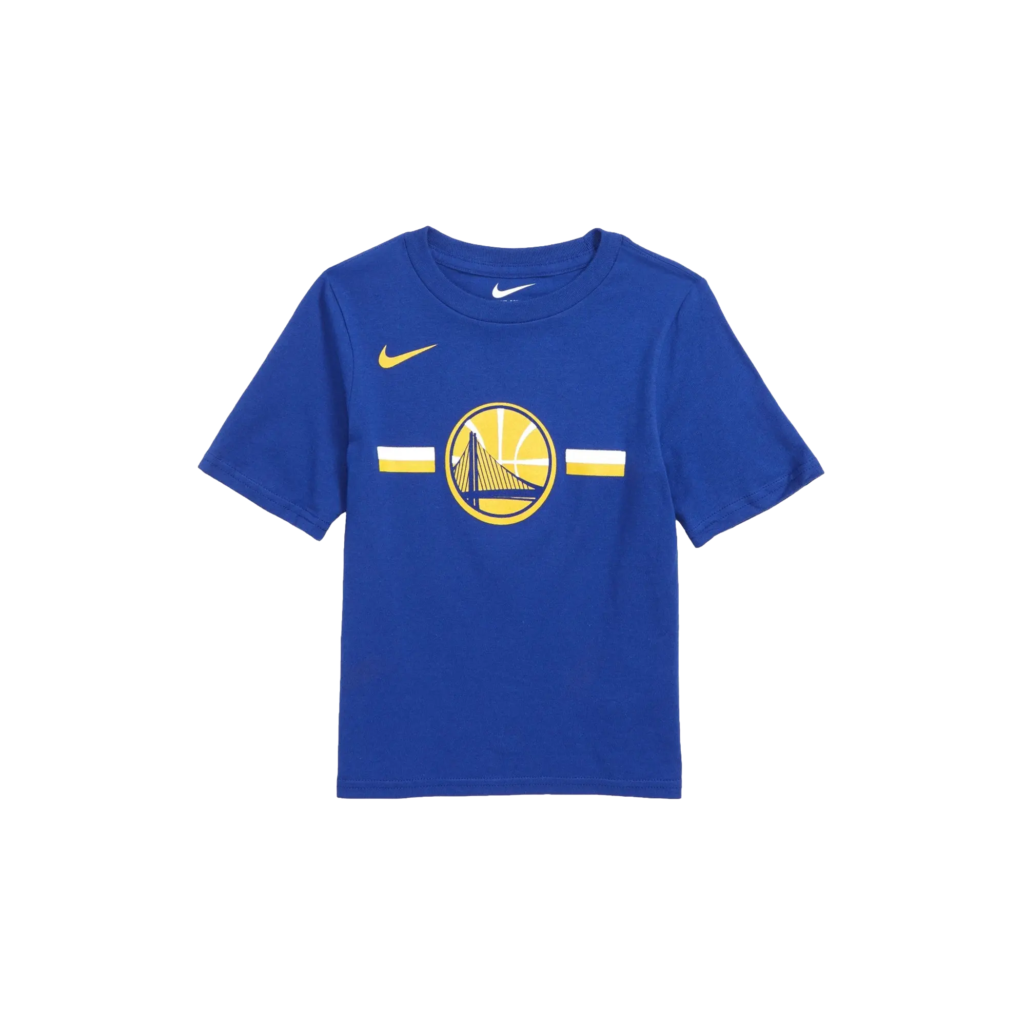 NBA Golden State Warriors Athletic Cut T-Shirt TD "Blue / Yellow" 9Z2T1BAXA WAR