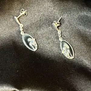 Aretes La Dama oscuro 925