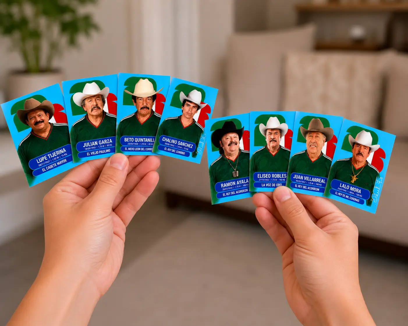 4-pack Norteño Style UV Sticker