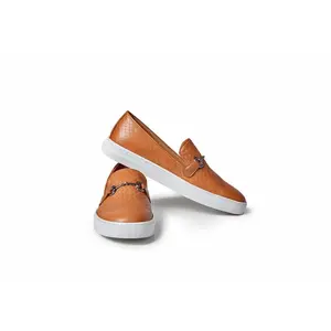 Ardent in Castagna Leather Horse-Bit Sneakers Boy Footwear Walking Shoes Comfort Shoe Casual Flat Stylish