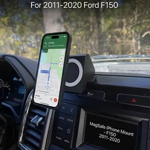 MagSafe Phone & Tablet Dash Mount for Ford Trucks F-150 F-250 F-350 F-450 F-550 2011-2020 Model Specific Car Mount with Magnetic Hold and Low-Profile Design