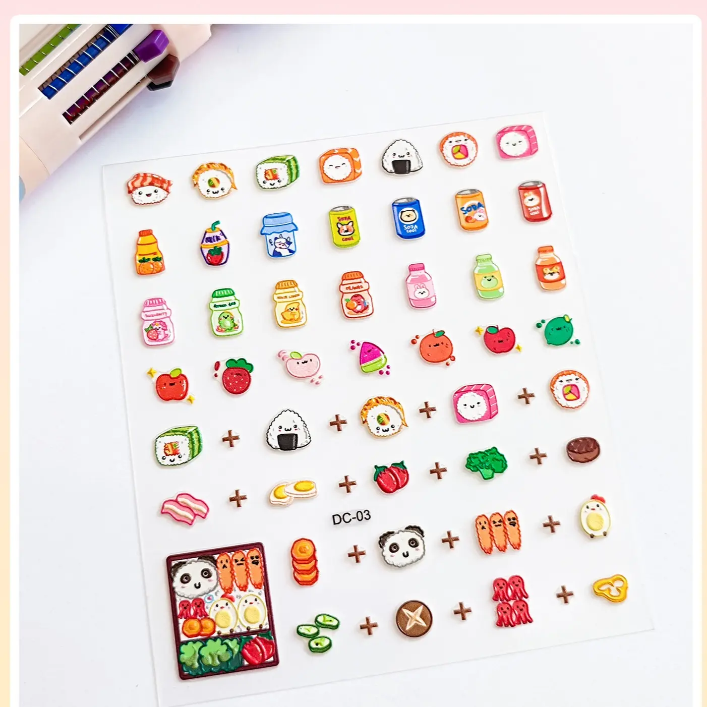 5D Embossed Art Stickers for DIY Projects, Cute Textured Designs with Varied Patterns to Add Depth and Style to Fashion Accessories & Personal Items, Furniture, Walls, Costume Jewelry Charms, Decorating, Embellishment, Adds Depth, Diy 5D Embossed Stickers