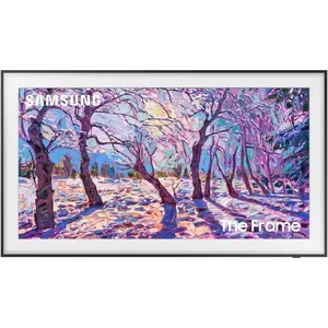 Samsung 32-Inch Class QLED The Frame LS03C Series, 1080p Resolution, Quantum HDR, Art Mode, Anti-Reflection Matte Display, Slim Fit Wall Mount Included, Smart TV w/Alexa Built-in (QN32LS03CB)