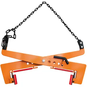 Maeklon 2646 lbs Heavy Duty Stone Lifting Clamp, Adjustable Range: 17"-43", Granite Slab Lifting Clam, Roadside Stone Lifting Clamps for Carrying and Vertical Transport of Concrete Blocks