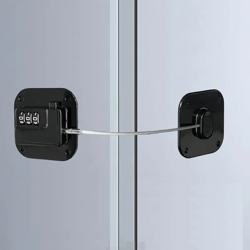 Window Safety Lock, No Drilling Child Password Multi-Function Lock, Baby Safe Refrigerator Lock, Drawer Cabinet Toilet Lock