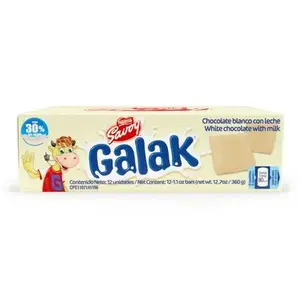 Savoy Galak Box - 12 Unidades | Venezuelan White Chocolate