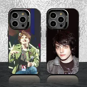 Cute G-Gerard Way Phone Case For iPhone17, 16,15,14,13,12,11,Pro,Max,Plus,Mini,SE Black Candy Matte Shockproof Cover