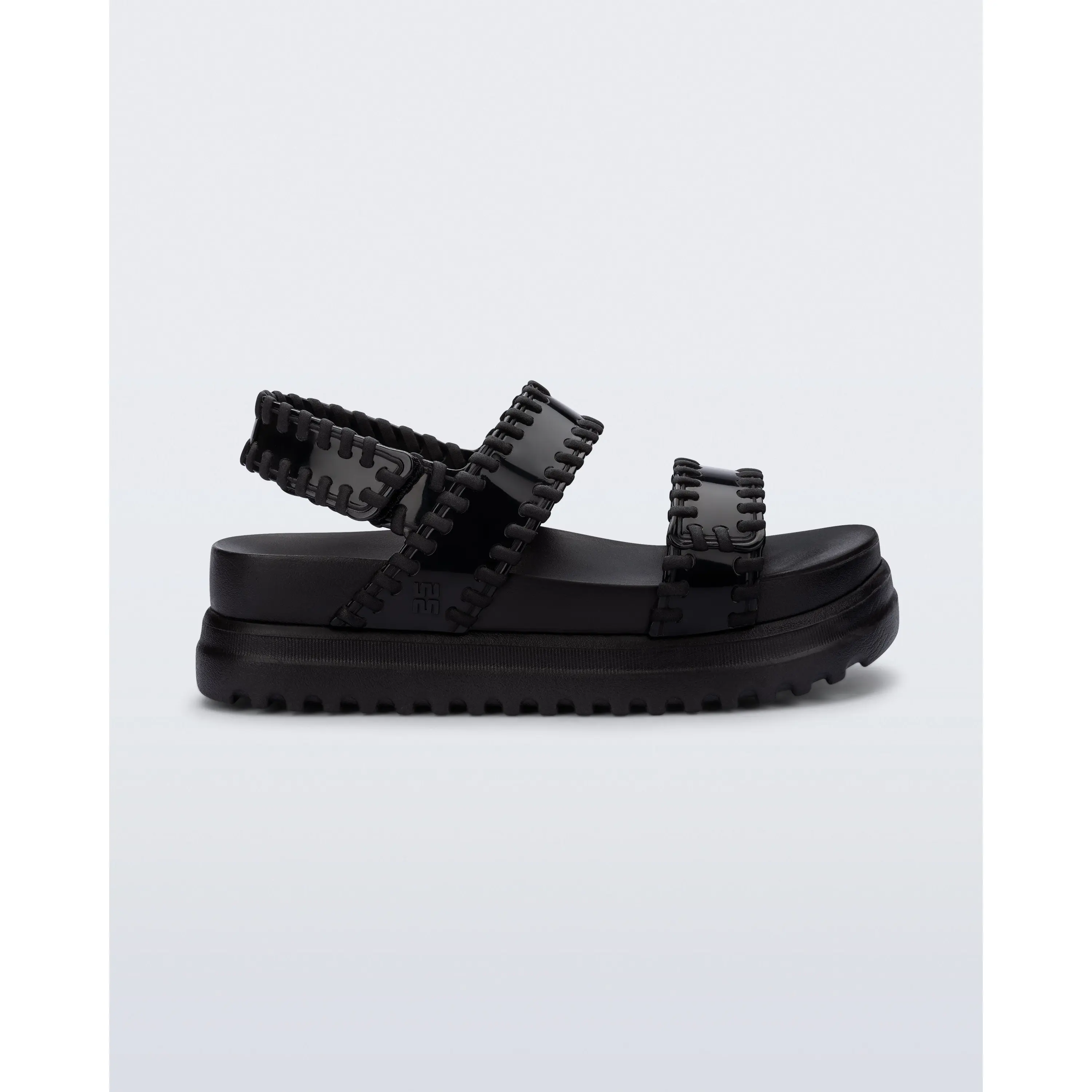 Melissa Dune Platform Sandal with Velcro Closure and EVA Insole Walking Shoes Footwear, Casual Wear, Open Toe