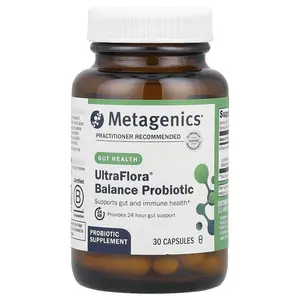 Metagenics UltraFlora® Balance Probiotic, 55 mg (15 Billion CFU), 30 Capsules