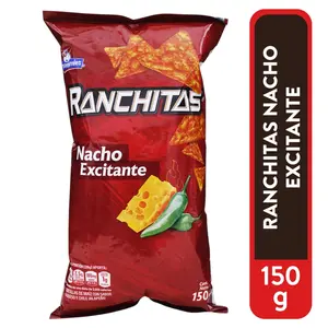 Ranchitas Nacho Excitante Picante y de Queso 150g Snack