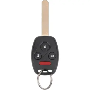 Key Fob Replacement for 2008-2012 Honda Accord Sedan(Not Coupes)/ 2009-2015 Pilot Car Keyless Entry Remote Control,KR55WK49308 35118-TA0-A00,4 Btns
