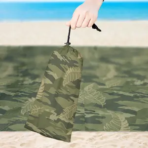 (59" x 79") FERN SHADE Sand-free Beach Blanket, Lightweight & Durable for Summer Trips, Picnic, Hiking or Outdoor Activities