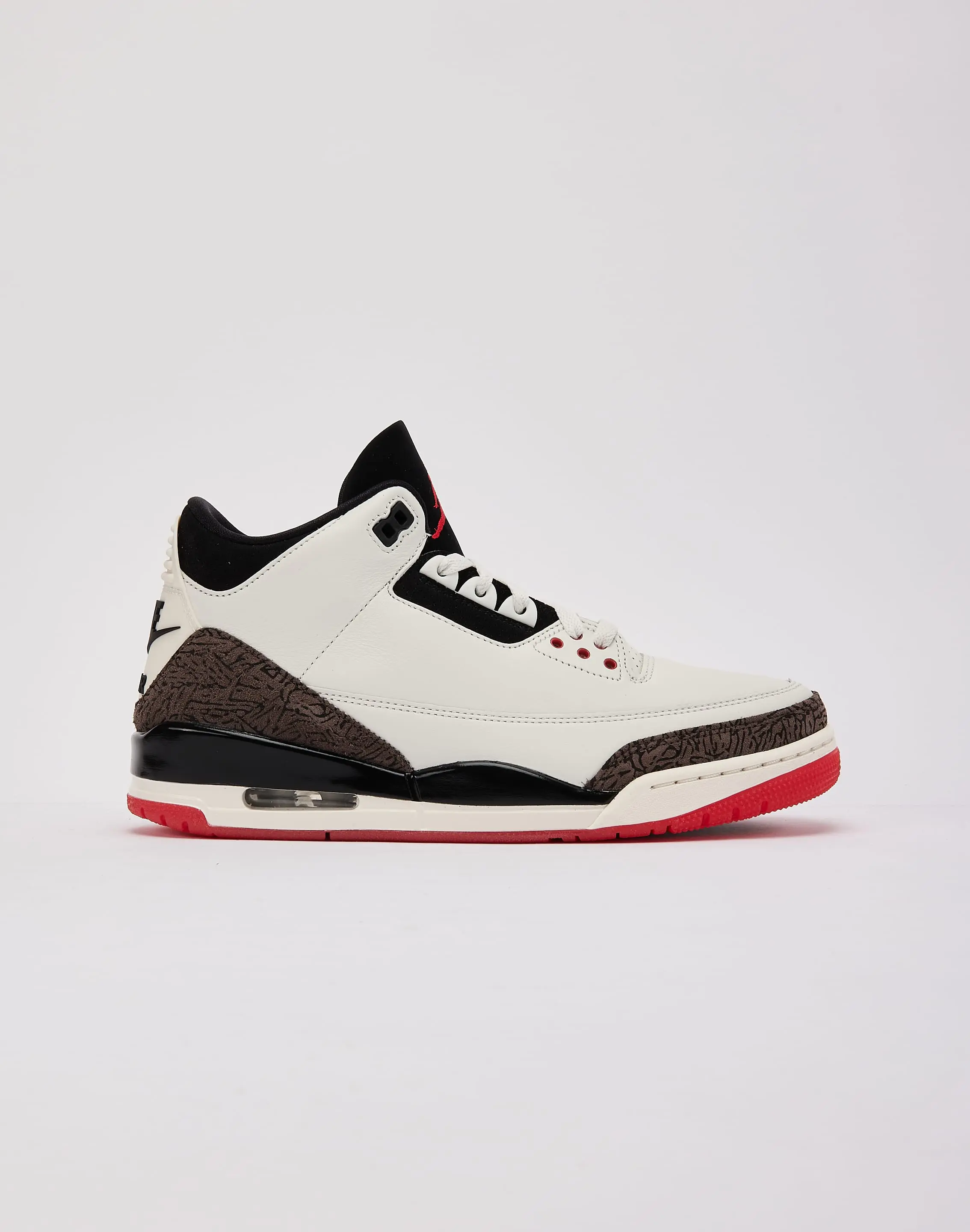 Mens Jordan Air Jordan 3 Retro 'Sail and University Red'